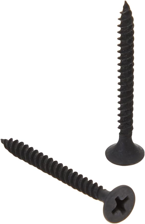 TIMCO PH2 Philips Drywall Screws - Black - Box of 1000