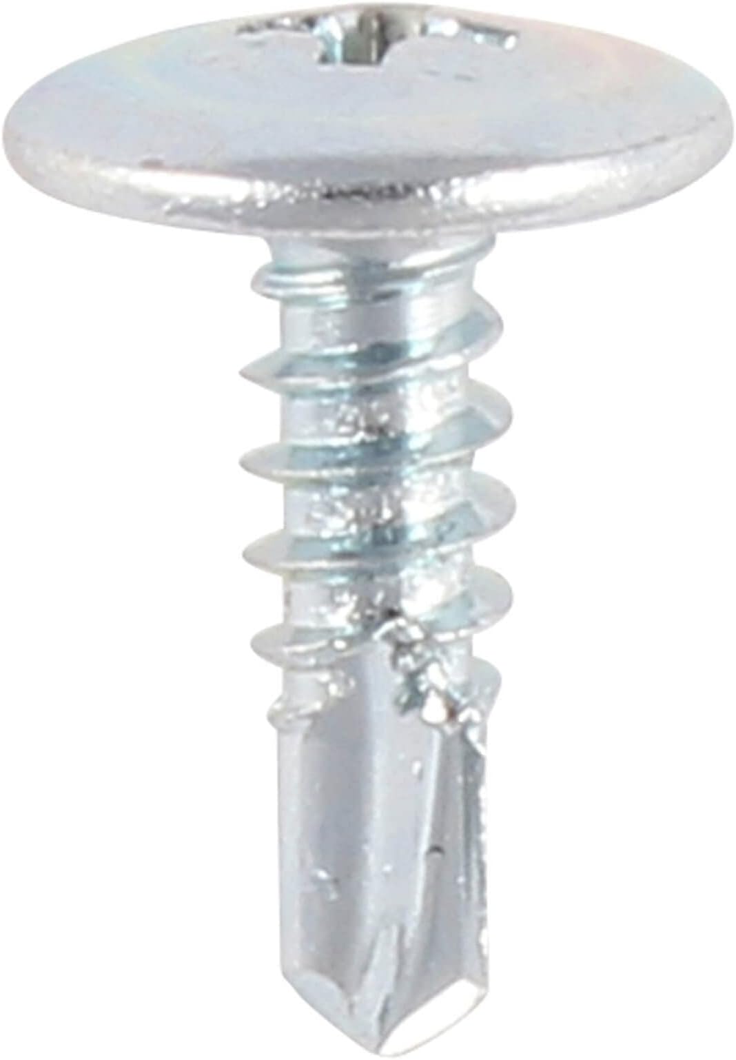 TIMCO 08916WHSD PH2 Wafer Head Metal Construction Sheet & Framing Self-Drilling Screw - 4.2 x 13.5 - Zinc - Box of 1000