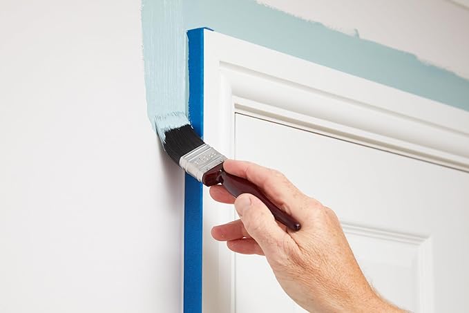 ProDec 2 inch x 50m Long Life Heat and UV Resistant Multi Surface Painters Masking Tape for Sharp Paint Lines for Indoor Painting and Decorating, Compatible with All Paints, 2" 50mm wide