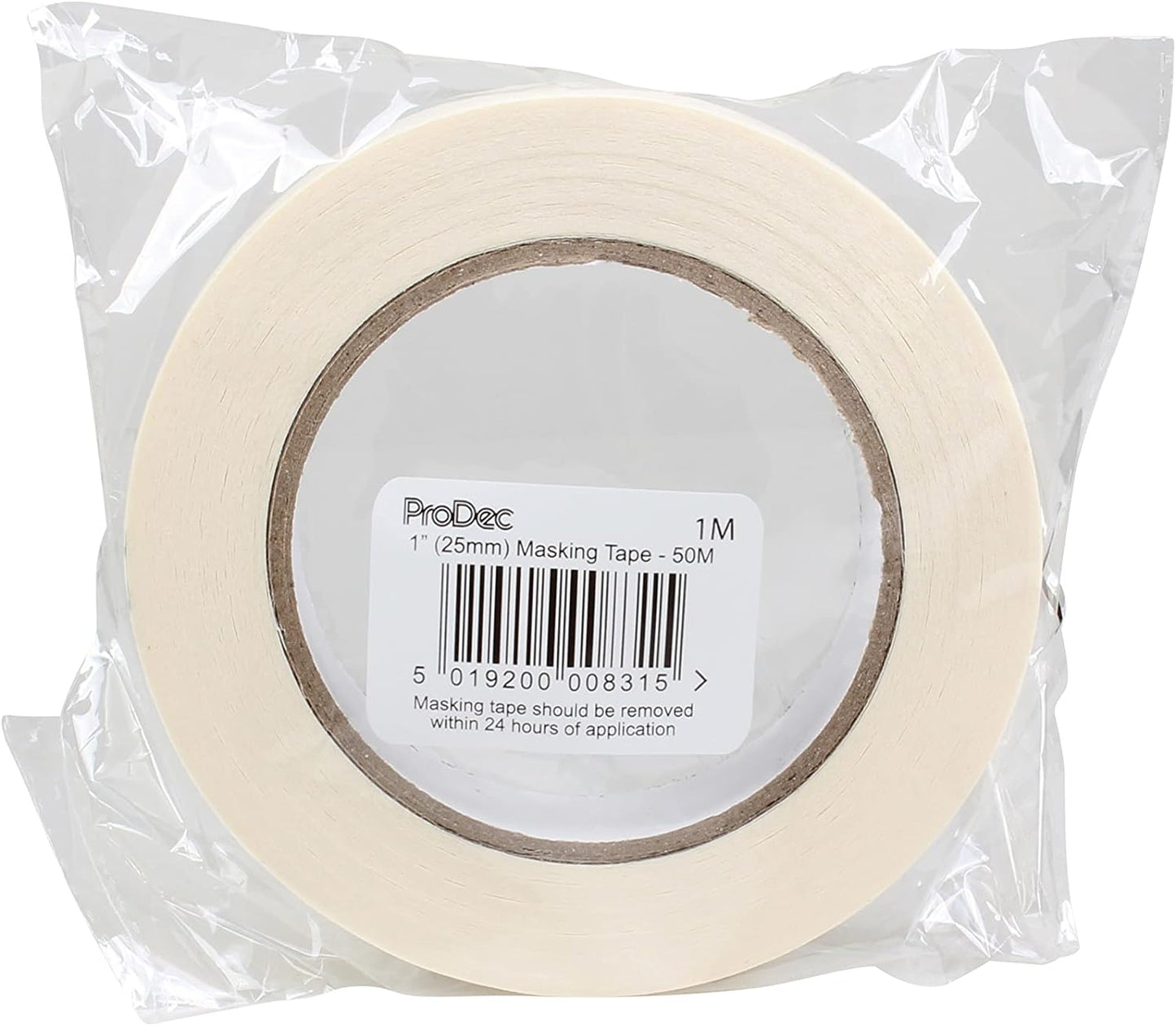 ProDec 2 inch x 50m Multi Surface Masking Tape For Painting, Painters Tape for Sharp Paint Lines, Decorators Tape, Painters Masking Tape, Paint Tape 50mm Wide Masking Tape Adhesive Tape