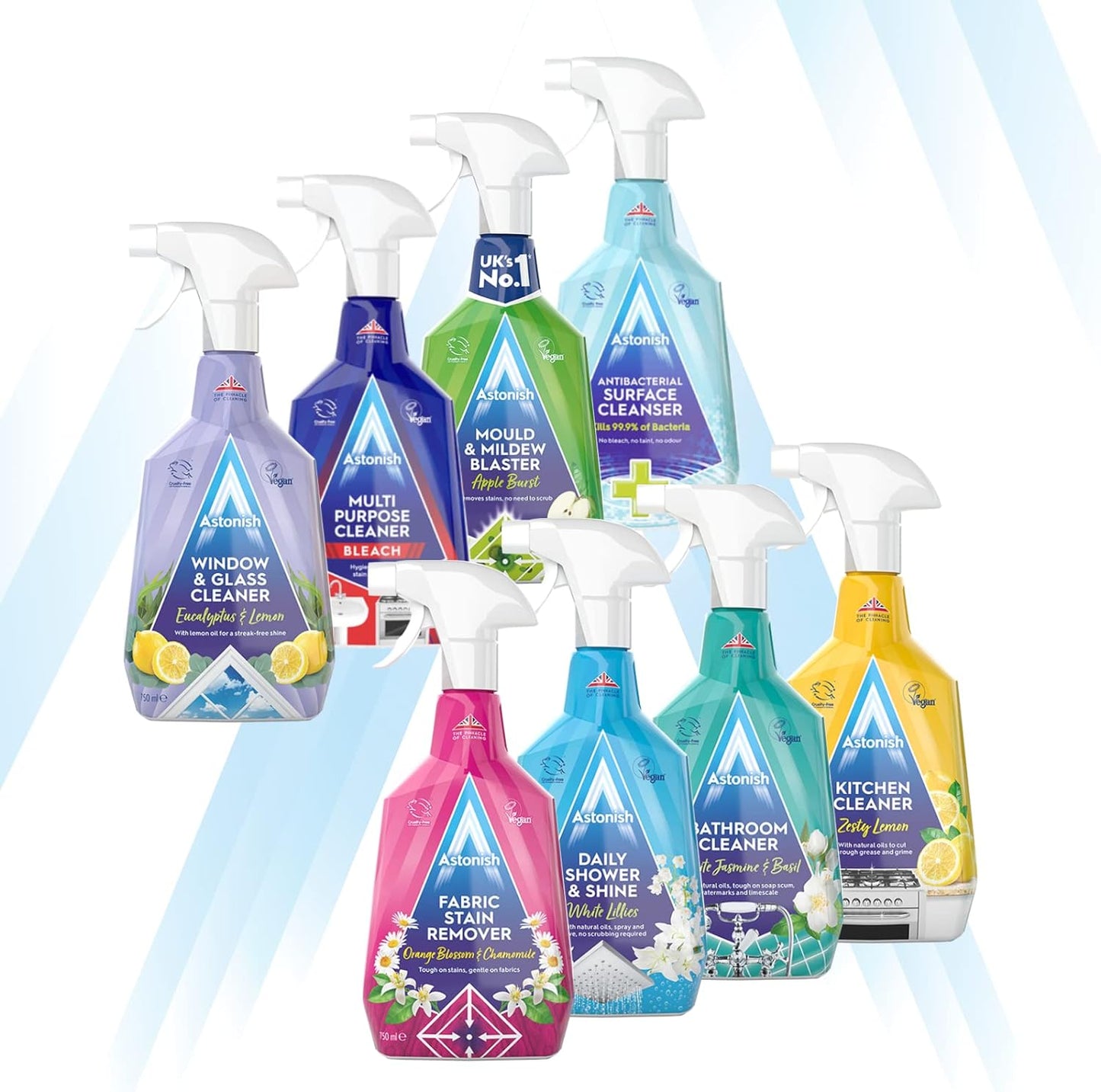 Astonish Kitchen Cleaner, Vegan And Cruelty Free And Blended With Natural Oils, 750ml, Zesty Lemon