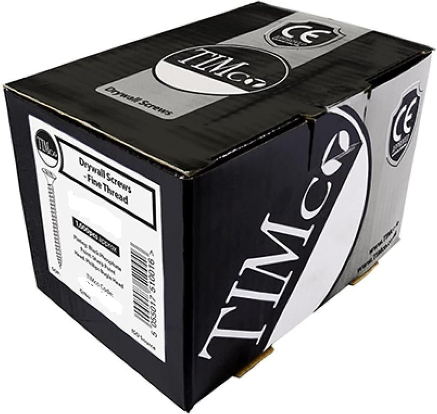 TimCo,3.5x42 00042DRY PH2 Philips Drywall Screw 3.5 x 42 - Black (Box of 1000)