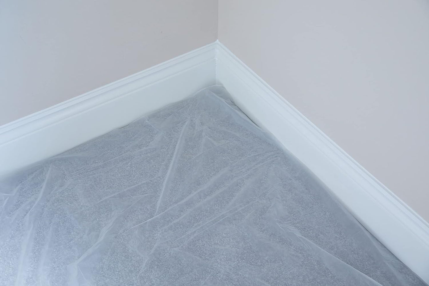 ProDec 12ft x 9ft (3.6m x 2.7m) Lightweight Polythene Dust Sheet, Dustproof and Waterproof Ideal for Covering and Protecting Floors and Furniture from Spills and Splashes When Painting and Decorating