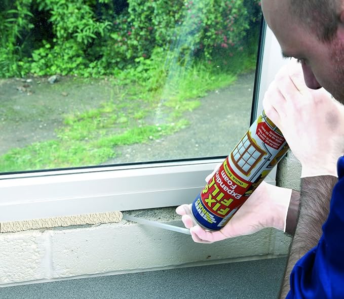Everbuild Fix and Fill Quick Setting Expanding Foam, 750 ml