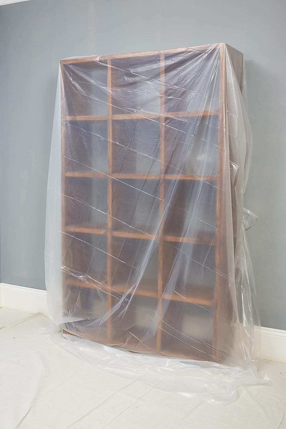ProDec 12ft x 9ft (3.6m x 2.7m) Lightweight Polythene Dust Sheet, Dustproof and Waterproof Ideal for Covering and Protecting Floors and Furniture from Spills and Splashes When Painting and Decorating