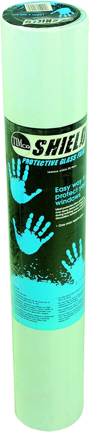 TIMco 25WP Shield Window Protector, Blue, 25m x 0.6m