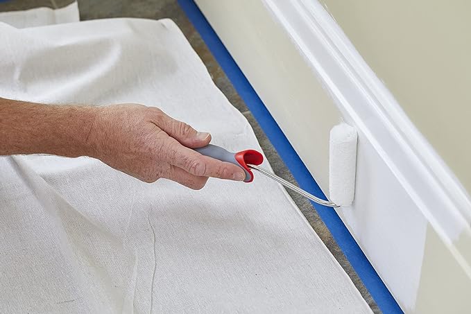 ProDec 2 inch x 50m Long Life Heat and UV Resistant Multi Surface Painters Masking Tape for Sharp Paint Lines for Indoor Painting and Decorating, Compatible with All Paints, 2" 50mm wide